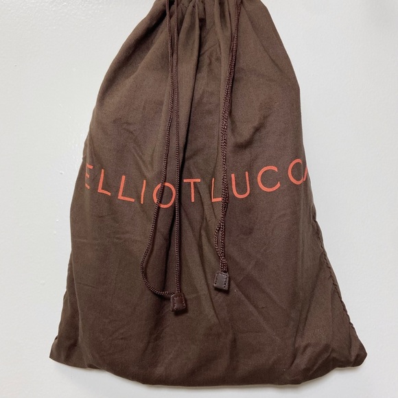 Elliott Lucca Pink Woven Leather Shoulder Purse - Picture 12 of 13